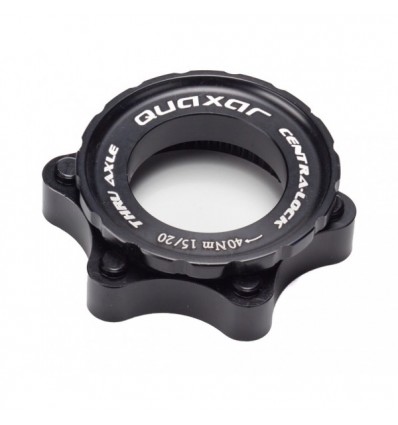 Adattatore Quaxar Disco Centerlock QR 15/20 Nero