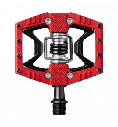 Pedali Sgancio Rapido Crankbrothers Double Shot 3 Rosso/Nero