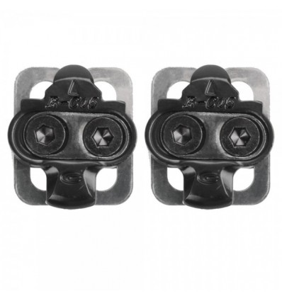 Tacchette pedali EXUSTAR E-C05F SPD compatibili nero