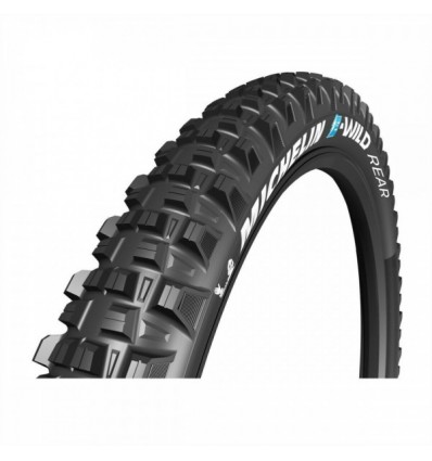 Pneumatico Pieghevole E-Bike Michelin E-Wild Rear TLR 27.5x2.60 Nero