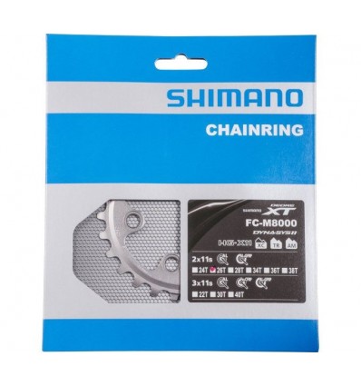 Shimano corona DEORE XT FC-M8000 26D 2x11