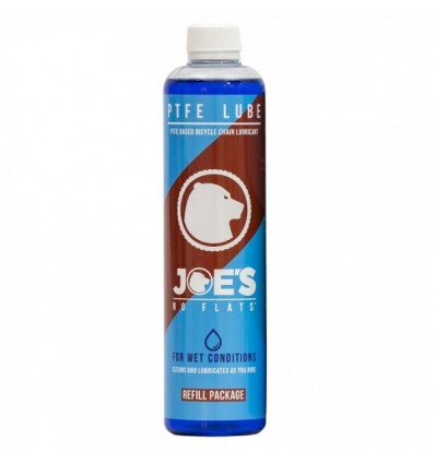 Olio lubrificante catena JOES-NO-FLAT PTFE WET 500ml