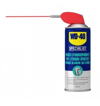 Spray Lubrificante Bianco al Litio WD-40 400ml