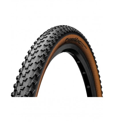 Continental, Coperture, Cross King ProTection, 27.5" | 27.5 x 2.20 (55 - 584), pieghevole, colore: nero/trasparente, BlackChili