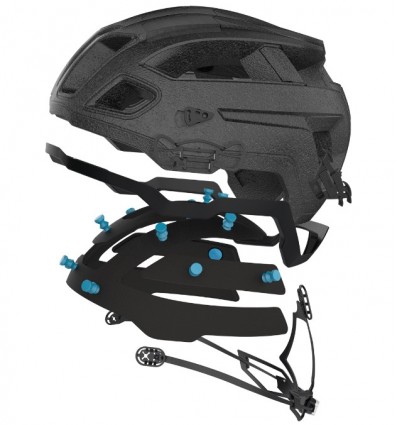 Casco Integrale 100% Trajecta Fidlock Nero L