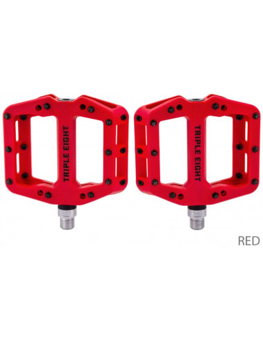 Pedali flat Triple Eight ETP 2.0 rosso