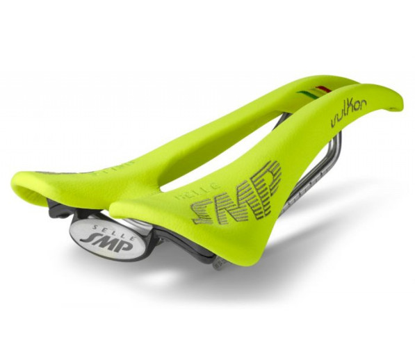 Sella Uomo SMP 4Bike CRB Vulkor Giallo Fluo