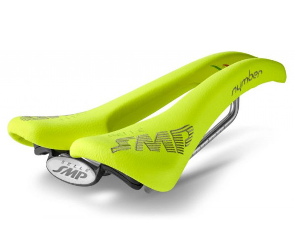 Sella Uomo SMP 4Bike CRB Nymber Giallo Fluo