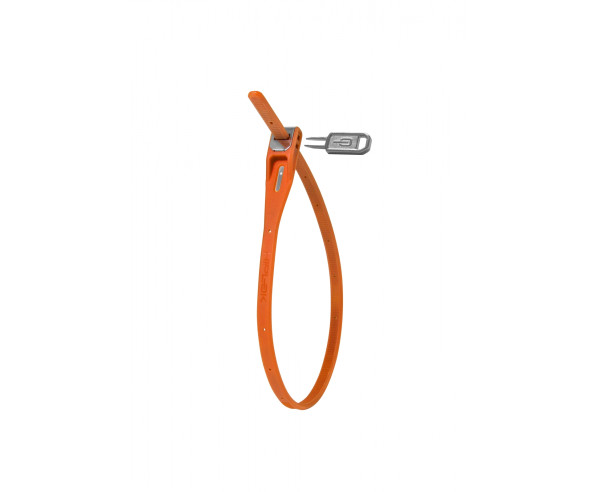 Lucchetto Hiplok Con Cavo Z Lock Lung. 400MM Colore Arancio