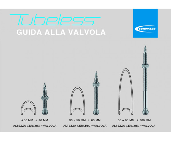 Nuove valvole Schwalbe per tubeless: rendono più facile il montaggio -  BiciDaStrada