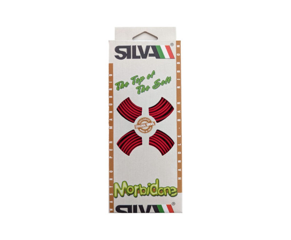 Nastro Manubrio Morbidone Silva Rosso