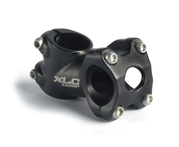 XLC Attacco manubrio A-Head Freeride ST-F01, alluminio Nero, Ø 1.1/8", 31.8mm, angolo 25°, 60mm