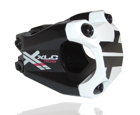 XLC Attachi manubrio Pro Ride A-Head ST-F02. 1 1/8"  31,8 mm, 40 mm, nero/bianco