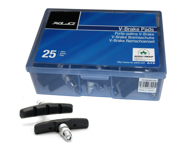 XLC V-Brake pattini freno BS-V01 Confezione OEM, 25 paia,70mm, PV per set