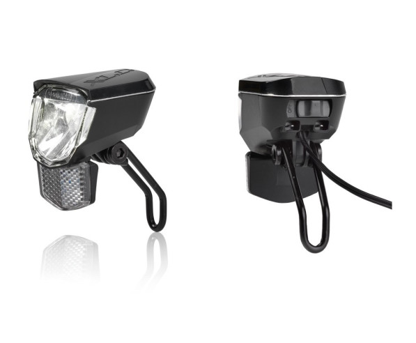 XLC Fanale Sirius D45 S LED, riflettenti 45Lux, luce di posizione