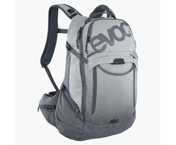 Zaino con protezione Evoc TRAIL PRO 26 litri, Colore Grigio, Taglia L/XL