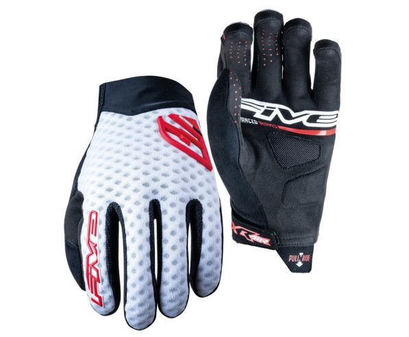 Guanti Five Gloves XR - AIR Uomo Taglia M/9 Bianco/Rosso