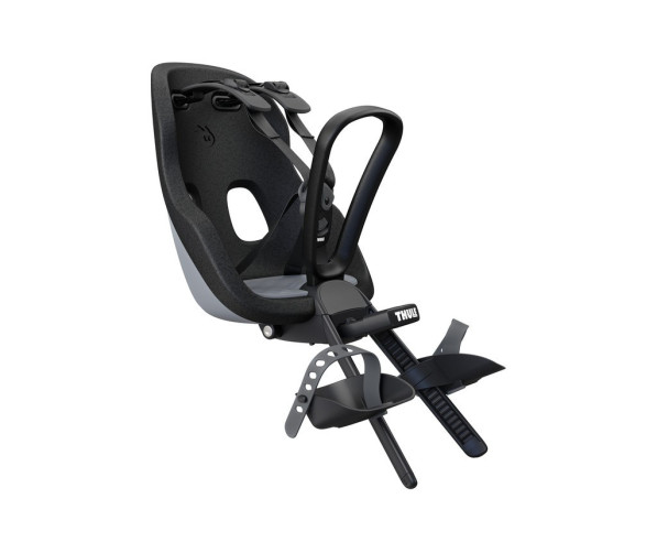 Seggiolino Thule Yepp Nexxt 2 Mini grigio, fissaggio attacco manubrio