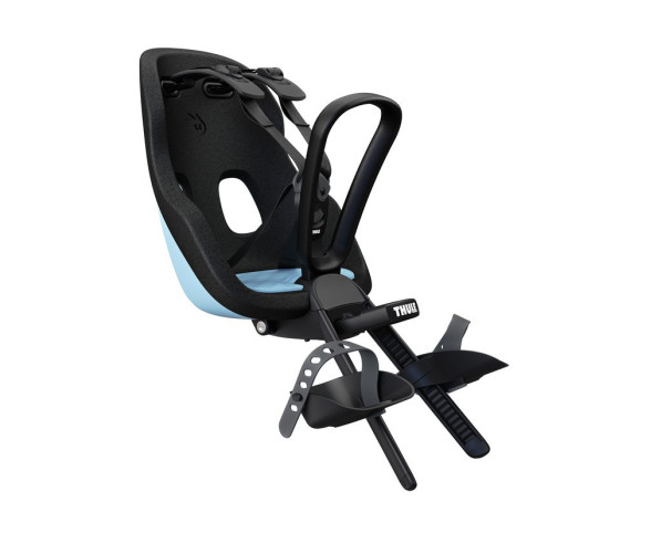 Seggiolino Thule Yepp Nexxt 2 Mini blu, fissaggio attacco manubrio