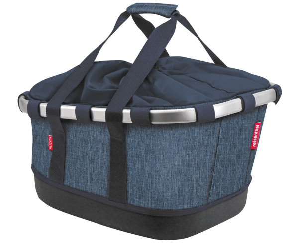 Borsa City KLICKfix Bikebasket GT 33x42x27cm,twist blue,21ltr, Racktime