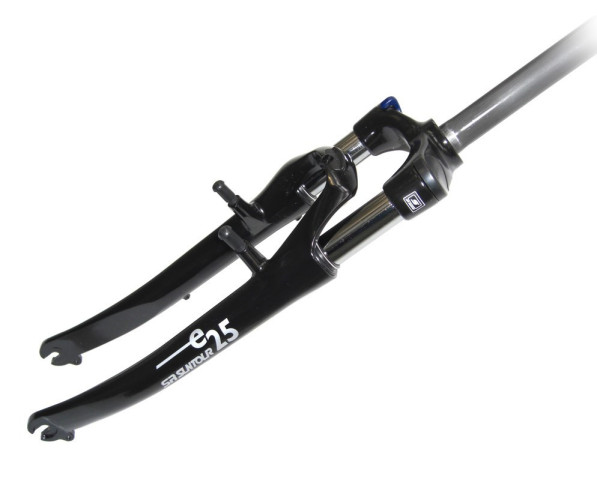 Forcella ammortizzata SR Suntour SF14 CR85 E25 P LO - 28"- 1 1/8" - V-brake