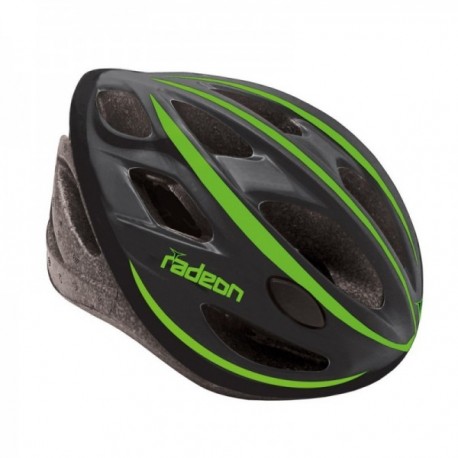 Casco MVTEK Radeon Taglia L (58-61cm) Nero/Verde